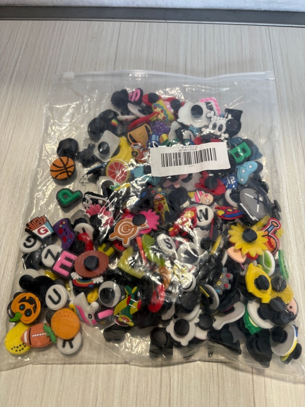 Kids Multicolor Shoe Charms Pack - Decorative Clogs Accessories